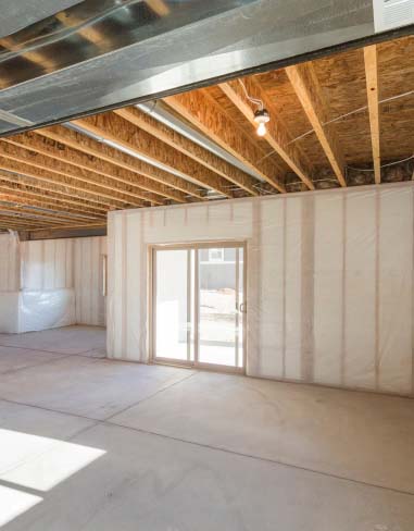 Polished Concrete flooring of corridor of Building